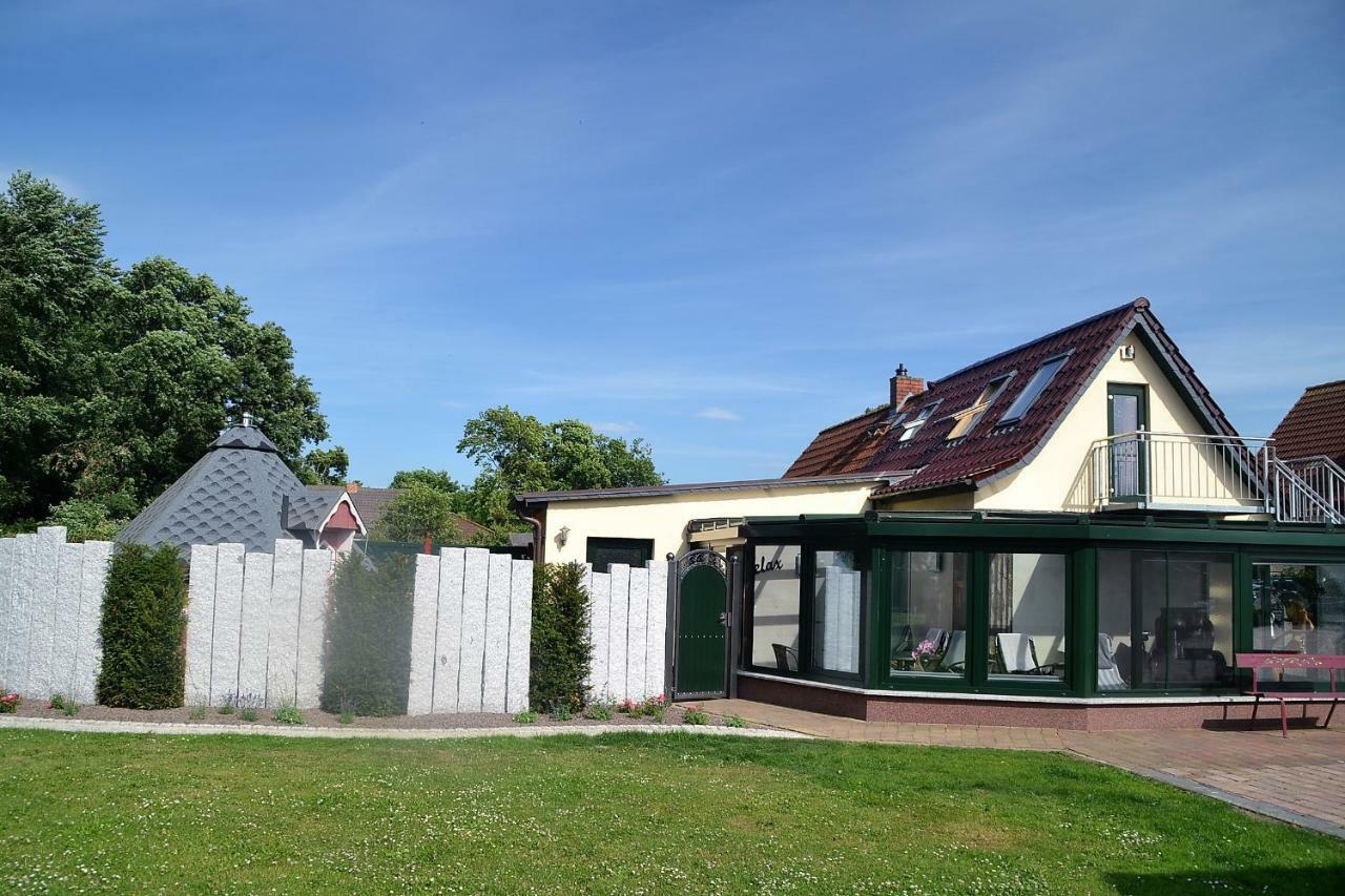 Ferienhaus Saupe Schaprode Buitenkant foto
